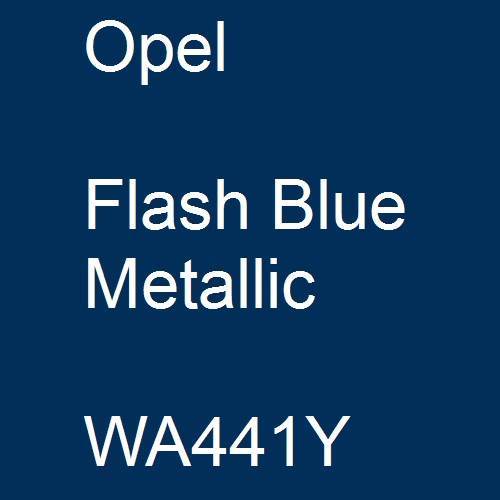 Opel, Flash Blue Metallic, WA441Y.